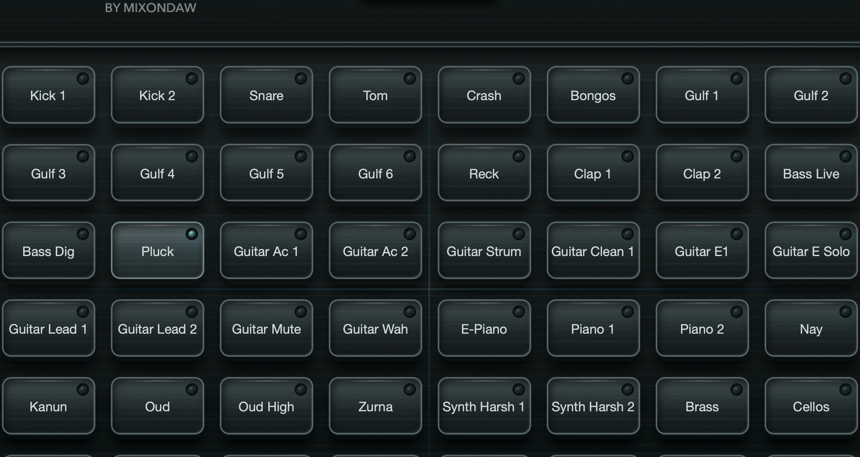 AnaloC-Makkes source pads for analog EQ starting shapes
